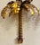 Pair of Maison Jansen Gilt Metal Palm Tree Sconces, France, 20th Century For Sale - Image 13 of 15
