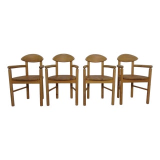 Danish Pine Dining Chairs by Rainer Daumiller for Hirtshals Sawværk, 1970s, Set of 4 For Sale