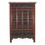 Hand Painted 80" Inch Tall Antique Chinese Cabinet For Sale