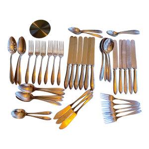 Vintage Silverplate Patrician Art Deco - 48 pcs