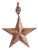 Wood and Jute Star Ornament 14.75"H For Sale