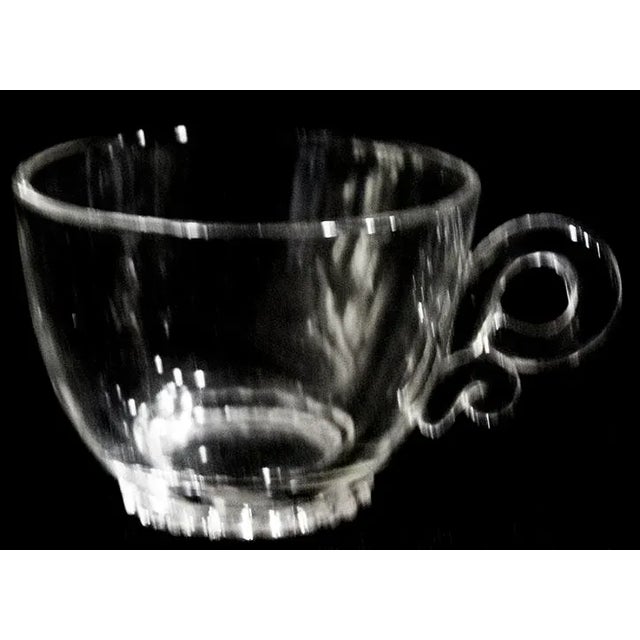 Heisey Glass Punch Bowl Set Lariat Pattern 11 Pcs Chairish