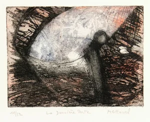 MC Havel, Abstract Etching - La Dernière Porte (The Last Door)
