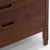 Chocolate John Stuart Walnut 4 Drawer Bachelor Chest Small Dresser For Sale - Image 8 of 11