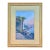 Antique Giovanni Battista Italian Gouache Seascape Painting of Amalfi Coast, Signed & Framed For Sale