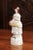Mid 20th Century Small English Porcelain Decorative Figurine Depicting Lady with Floral Basket For Sale - Image 10 of 12