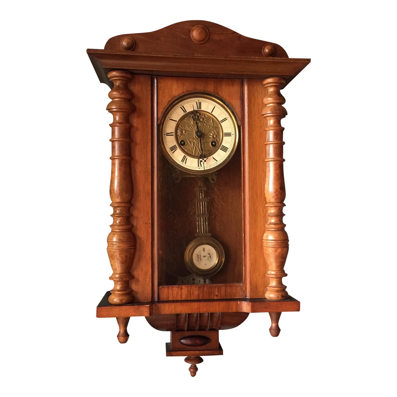 Antique German Wall Clock Chairish