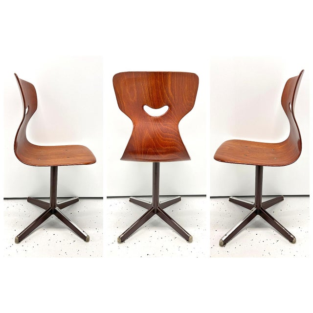 1960s Vintage Smyle Kids Chair by Adam Stegner for Pagholz Flötotto, 1950s For Sale - Image 5 of 12