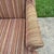 2010 Stratford Caye Transitional Striped Cocoa Brown Wingback Arm Chair For Sale - Image 13 of 14