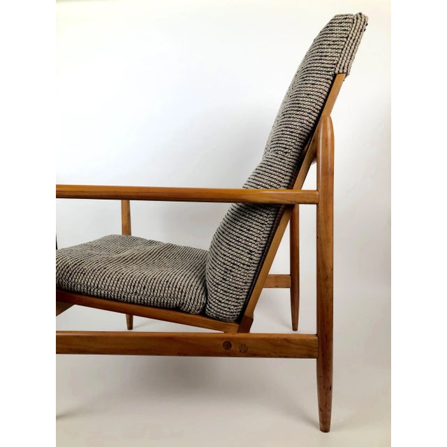 Armchair from Uluv in Cherry Wood, 1960 For Sale - Image 11 of 13