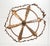 Metal Restored Vintage Italian Gilt Tole Foliate Chandelier For Sale - Image 7 of 10
