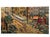 Large framed 32x46 serigraph by Hiro Yamagata "Express" (1988) Cityscape Highly collectible 80s limited-edition silkscreen...