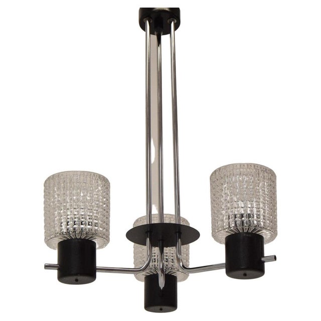 Mid-Century Chandelier by Jílové U Děčín, 1960s For Sale - Image 14 of 14