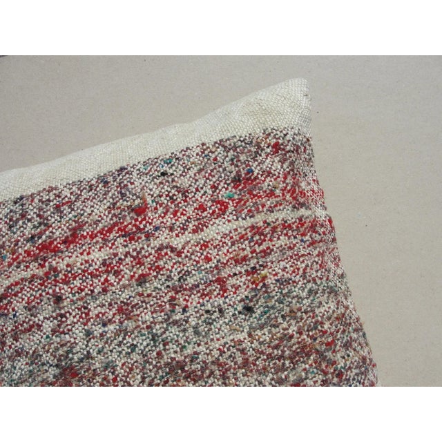 Vintage Turkish Kilim Pillow Cover For Sale - Image 10 of 13