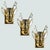 Crystal Gilded Brass Sconces from Stillkronen, 1975 For Sale - Image 4 of 18