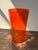 Orange Vintage Large-Scale Orange Blown Glass Vessel, Circa 1970s For Sale - Image 8 of 14