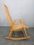 1960s Midcentury Wood and Rattan Rocking Chair, Denmark, 1960s For Sale - Image 5 of 12