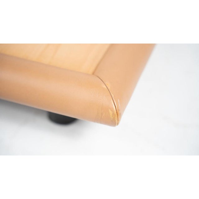 1970s Leather Bed Model Morna by Afra & Tobia Scarpa for Molteni, Italy, 1972 For Sale - Image 5 of 12