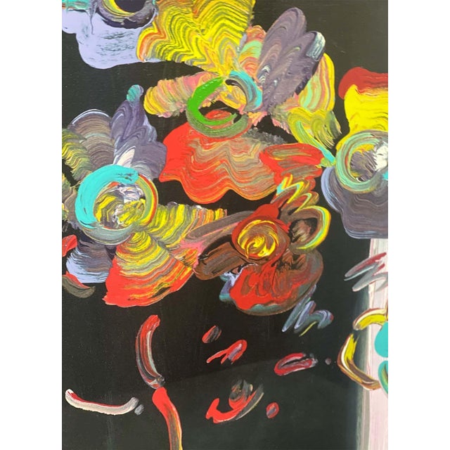 Late 20th Century Late 20th Century Peter Max Signed Serigraph Collection – Framed With Coa (Set of 3) For Sale - Image 5 of 12