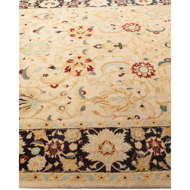 Solo Rugs Mogul Collection Hand-Knotted Area Rug - Ivory Collection 6' 2" X 9' 0" For Sale - Image 4 of 10