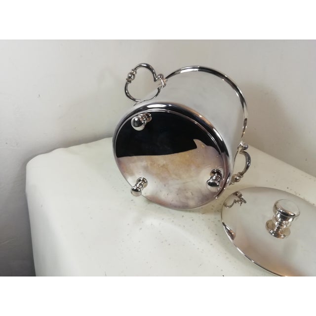 Silver Ice Bucket with Original Box from Christofle, France, 1960s For Sale - Image 8 of 12