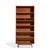 Jens Risom Mid Century Walnut 2-Piece Bookcase This bookcase measures: 36 wide x 12.5 deep x 80.25 inches high Great...