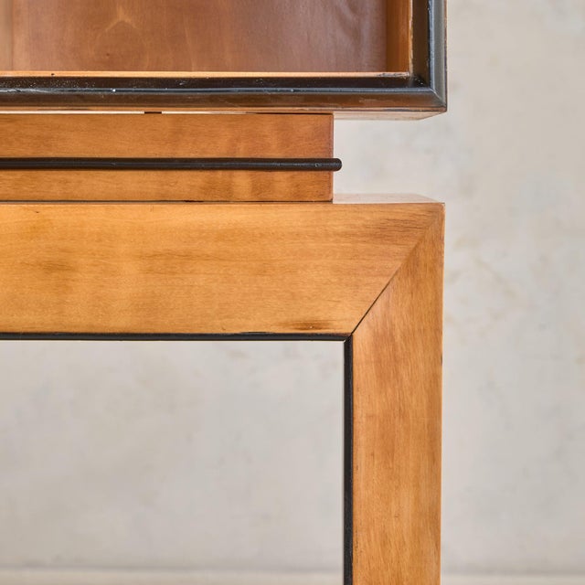 Italian Two-Tier Wood Cabinet Attributed to Paolo Buffa, 1940s For Sale - Image 13 of 13