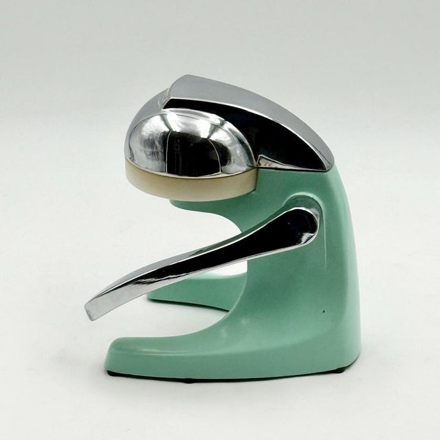 Spremita Deluxe Juicer in Teal by Lino Saltini, 1960s For Sale - Image 10 of 16