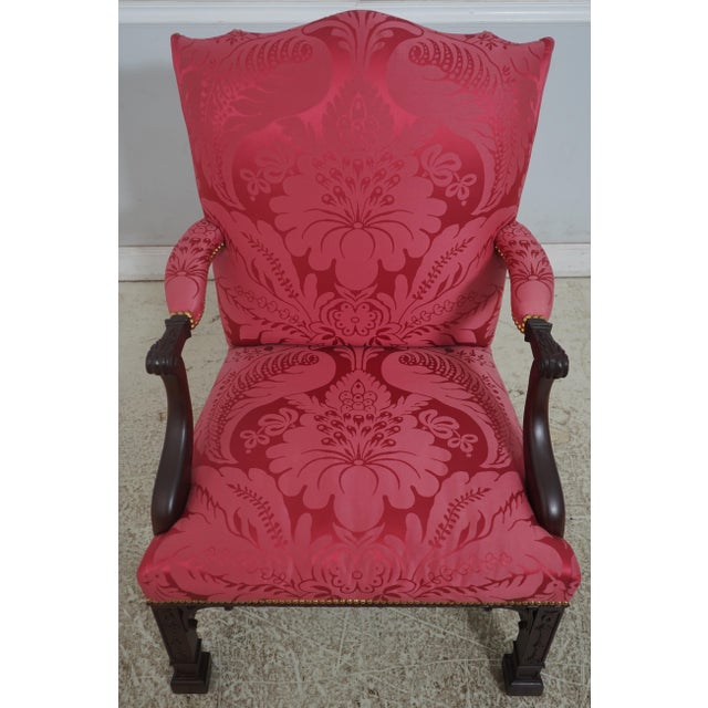 Age: Approx: 20 Years Old Details: On Caster Feet Fine Carved Details High Quality Construction 18 C. Design Chippendale...