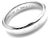 Van Cleef & Arpels Toujours Platinum 4mm Wide Band Ring, Size 51 For Sale In Philadelphia - Image 6 of 8