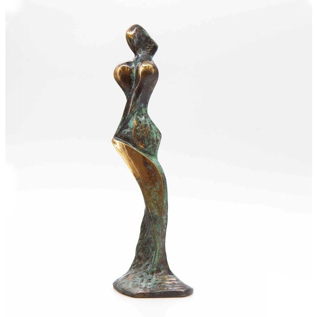 Stanislaw Wysocki, Abstract Female Statuette, 2010, Bronze For Sale - Image 9 of 10