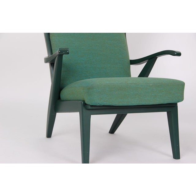 Set of Solid Ash Wingback Chairs from Søren Willadsen Møbelfabrik, Denmark, 1940-1950 For Sale - Image 9 of 15