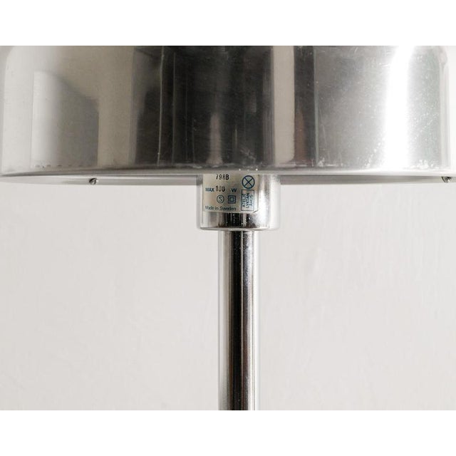 1960s Swedish Mid-Century Bumling Lamp in Chrome by Anders Pehrson for Ateljé Lyktan, 1960s For Sale - Image 5 of 6