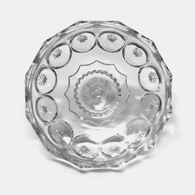 Antique Eapg Moon and Star Compote For Sale - Image 4 of 5