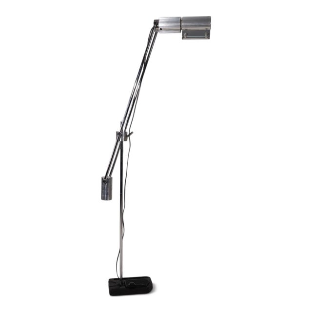 Metal Swisslamps International Haloprofil Floor Lamp by Viktor Frauenknecht for Swiss Lamps International, 1970s For Sale - Image 7 of 18