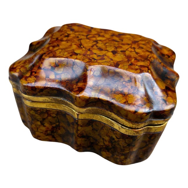 1960s Borghese Ceramic Box For Sale