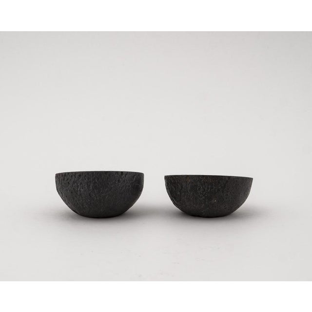 Brutalist Brass Bowls with Gilded Interior, 1960s, Set of 2 For Sale - Image 10 of 18