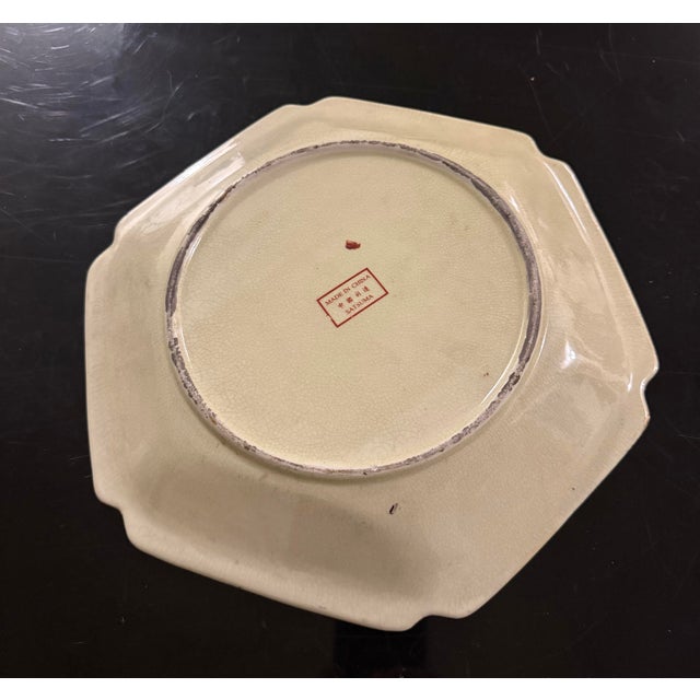 Royal Satsuma 1950s Geishas Handpainted Porcelain 11” Plate 24k Gold Ornate Excellent condition no damages Signed on...