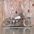 Contemporary Vintage Motorcycle Sculpture For Sale - Image 3 of 7