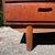 Mid 20th Century Danish Modern Two-Piece Bookshelf With Drop-Down Secretary Desk Top For Sale - Image 11 of 12