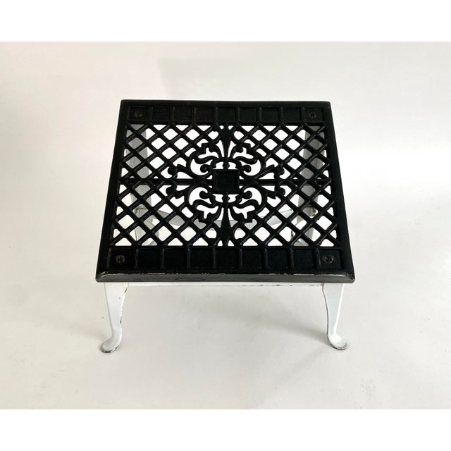 Vintage Cast Iron Bookstand/Bookholder For Sale - Image 4 of 9