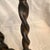 English Barley Twists Wood & Brass Holder Candle Sticks-Set of 2 For Sale - Image 9 of 11