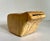 Camel 1970s Handcrafted Spalted Wood Sculptural Box With Drawer For Sale - Image 8 of 12