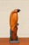 Sarreid Ltd. Vintage Sarreid Ltd. Hooded Falcon on Fist Sculpture | Hand-Carved Wood & Brass | Made in Spain, Circa 1970s For Sale - Image 4 of 16