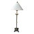 Vintage Modern Brutalist Contemporary Dimmable Buffet Lamp For Sale