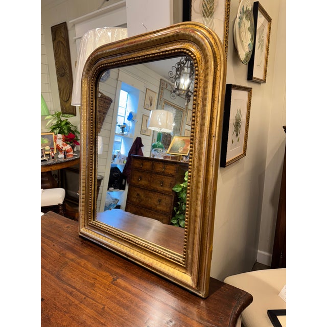 Glass 19th Century Louis Philippe Mirror For Sale - Image 7 of 8