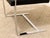 Chrome Mid 20th Century Styled After Mies Van Der Rohe Flat Bar Brno Chair in Black Leather & Chrome For Sale - Image 8 of 12