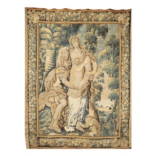 17th Century Antony and Cleopatra Tapestry from Aubusson For Sale