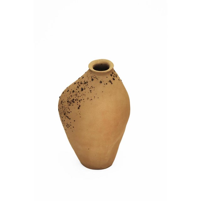 Stomata 8 Vase by Anna Karountzou Dimensions: W 18 x D 15 x H 31.5 cm Materials: Beige stoneware clay, clear glaze inside,...