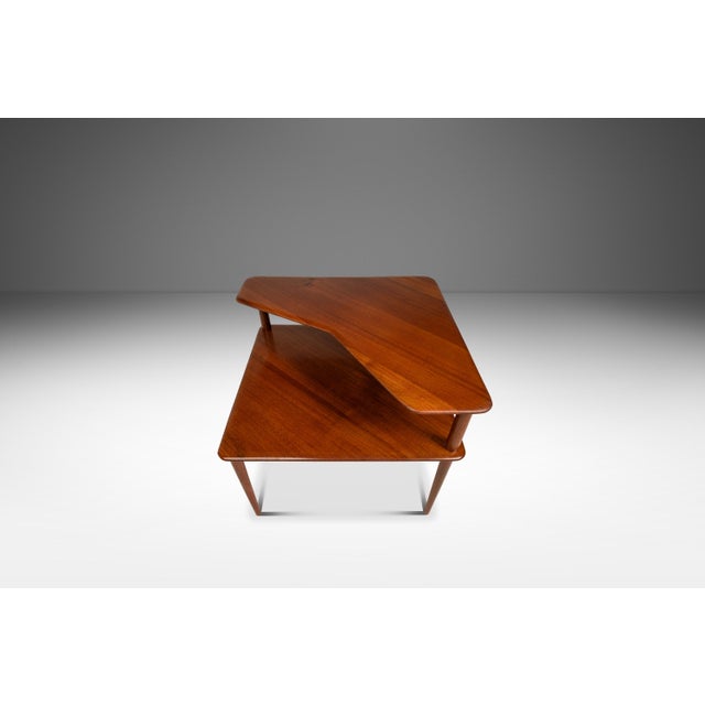 Introducing a rare, two-tiered "Minerva" accent table fresh out of our restoration shop. Designed by the iconic design duo...